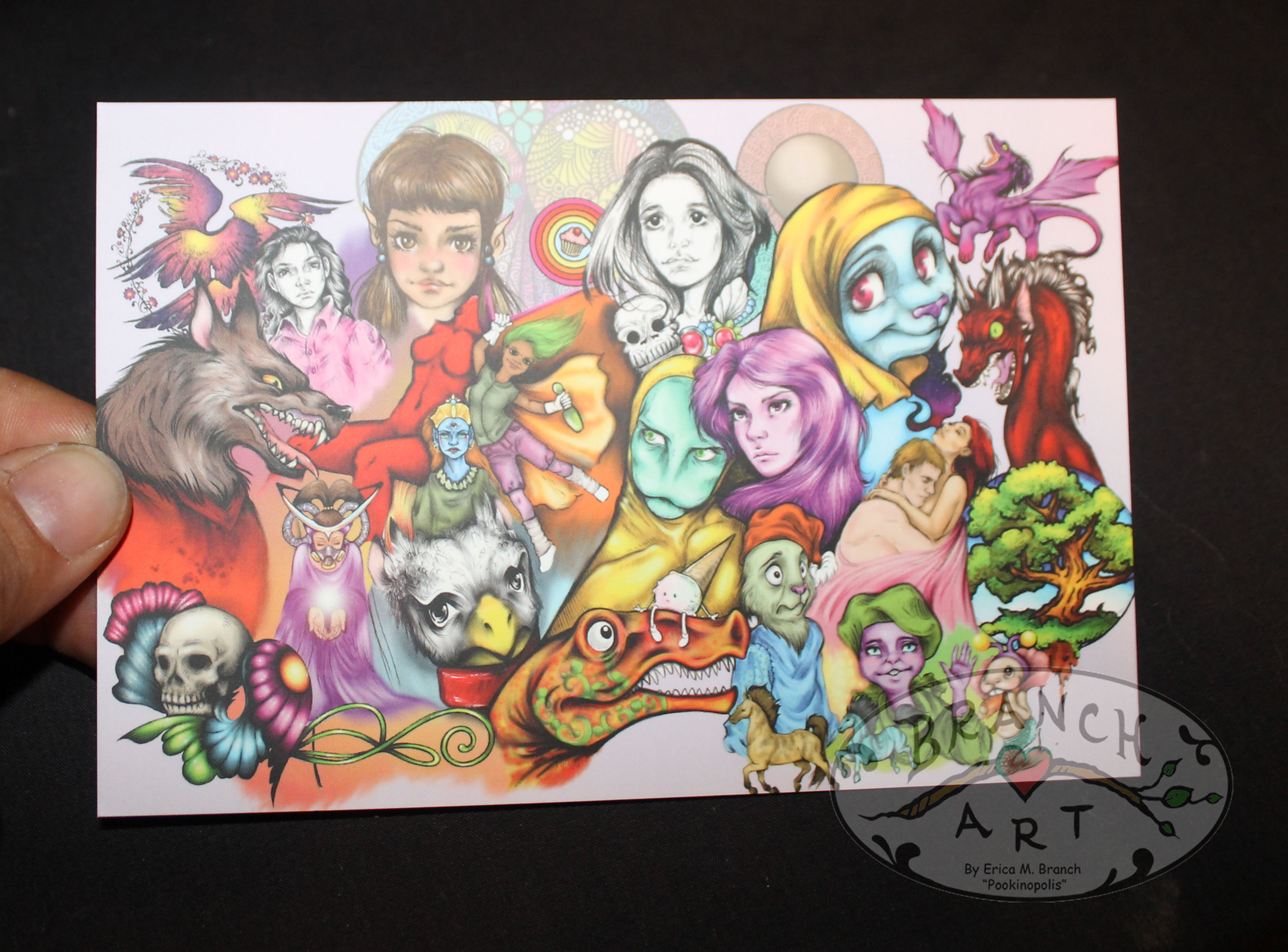 Postcard: Mashup Doodle