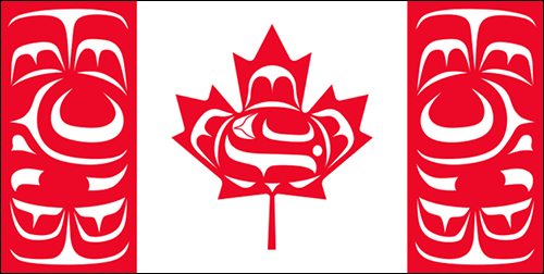 Canadian Indigneous flag