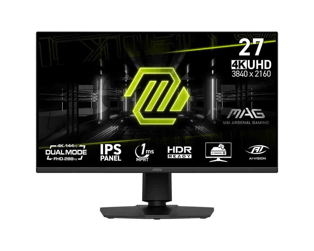 MSI MAG 275UPD E14 27" UHD 4K DUAL MODE