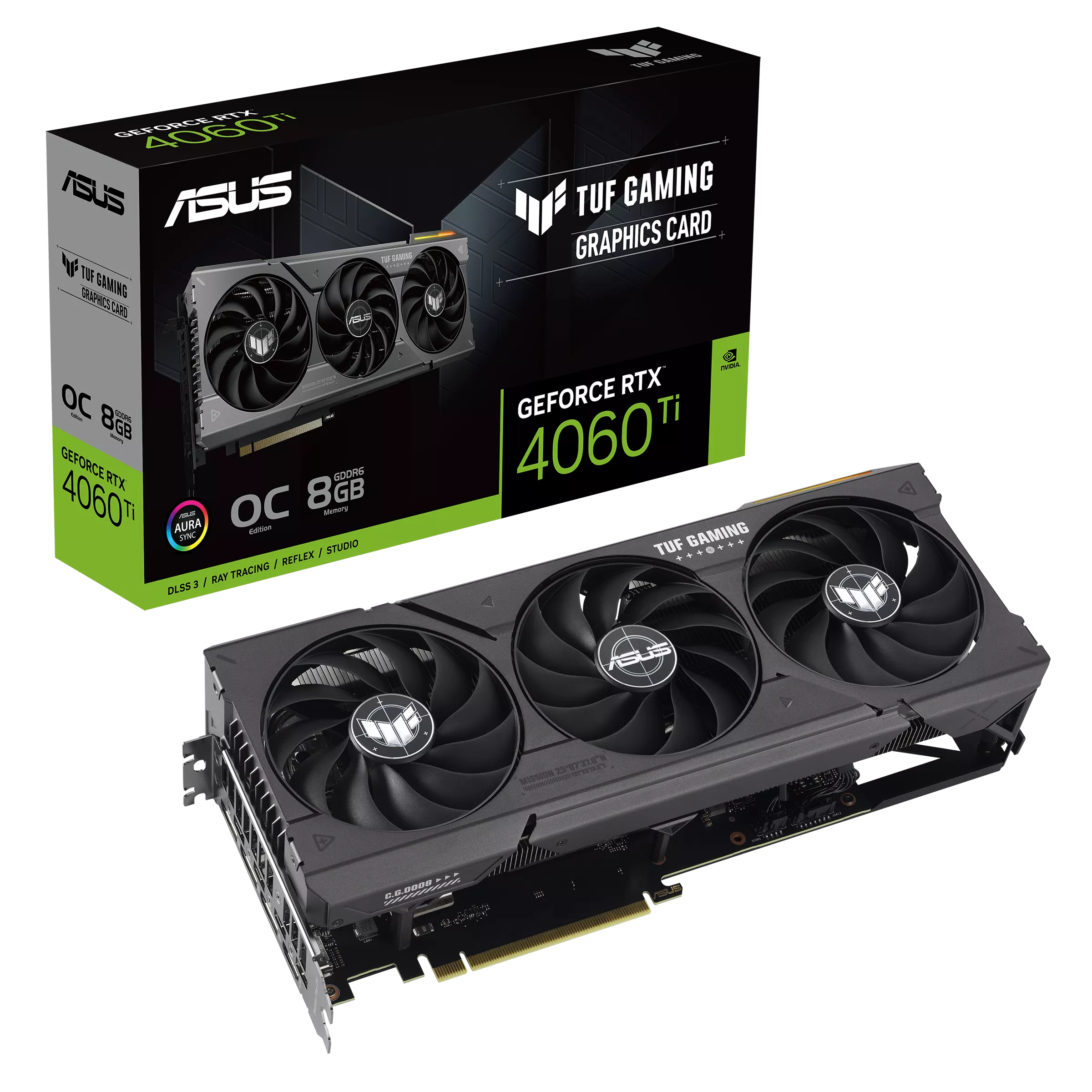 ASUS TUF GAMING OC RTX 4060Ti 8GB GDDR6