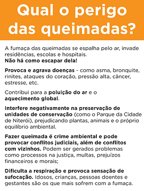 Campanha Anti Queimadas SMARHS