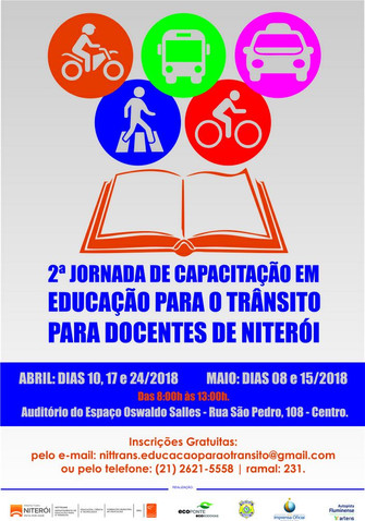 2ª Jornada de Capacitação em Educação para o Trânsito para Docentes de Niterói