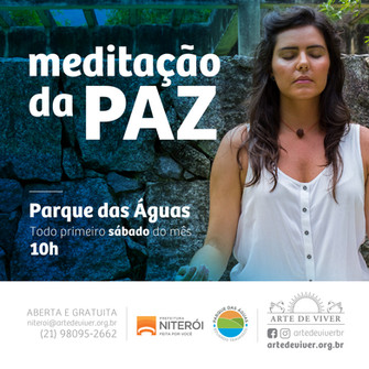Meditação da Paz no Parque das Águas
