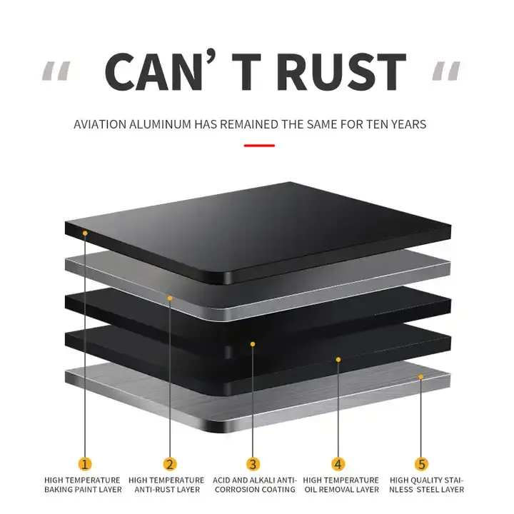 Miniatura: PÓŁKA KUCHENNA WISZĄCA Z HACZYKAMI 80, 70, 60, 50 CM