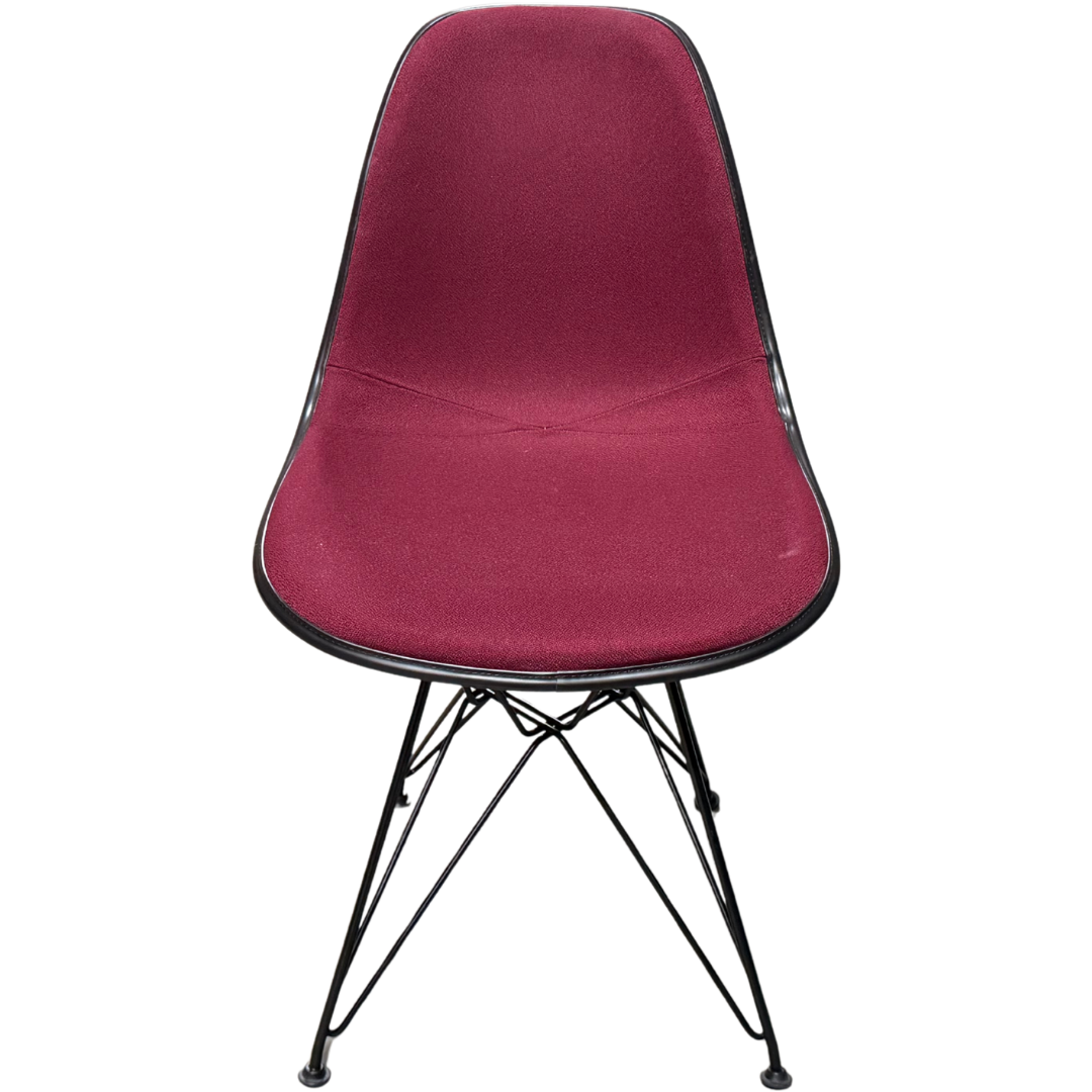 Herman Milller Molded Eames Armless Side Chair - Maroon