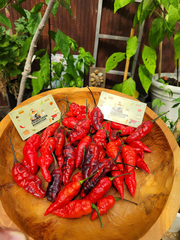 Thumbnail: Blood Ghost Pepper Seasoning Flakes Super Hot 1,000,000+ Scoville