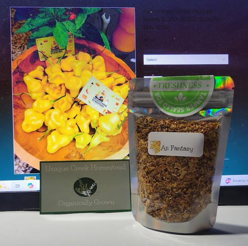 Aji Fantasy Pepper Seasoning Flakes 5,000-30,000 Scoville Unique Creek  Homest