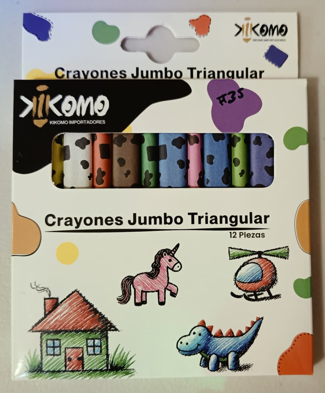 Crayones Jumbo Triangulares