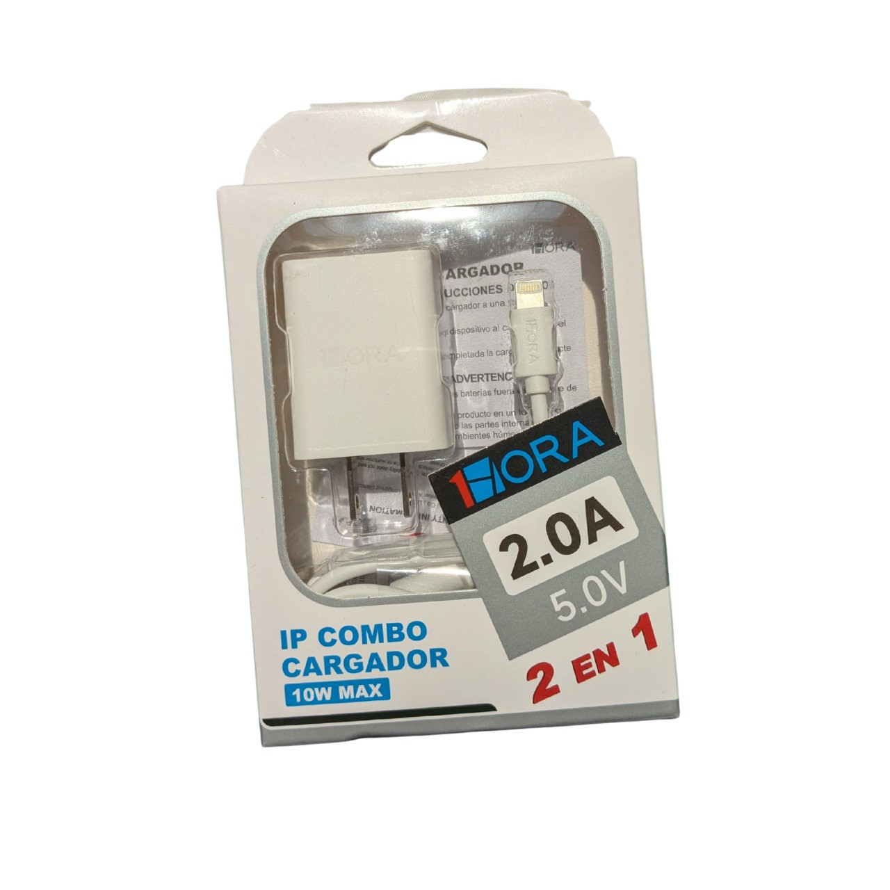 CARGADOR IPHONE lightning 2.0A 10W
