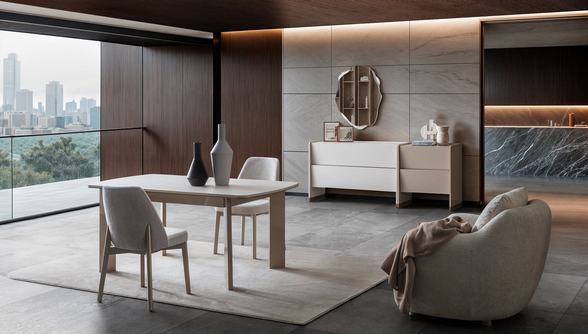 Japandi Yemek Odası