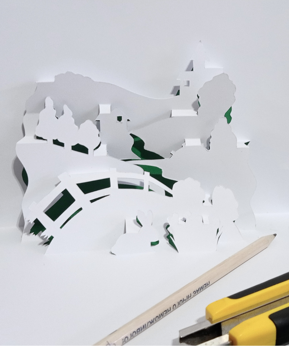 Pop-up-Postkarten-Workshop