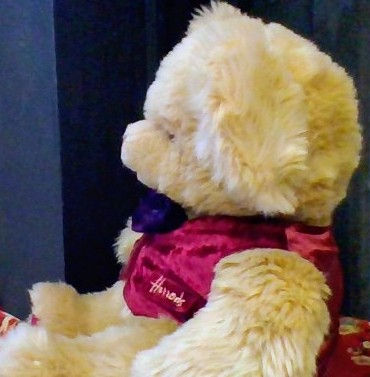 Thumbnail: 1996 Harrods Christmas Bear - BARNES