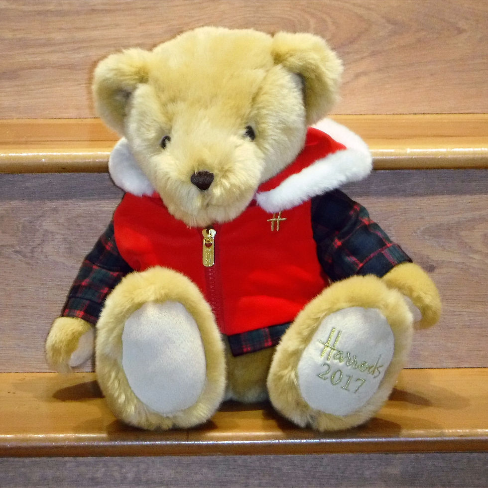 2017 Harrods Christmas Bear - BERTIE