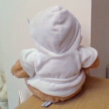 Thumbnail: Harrods Bedtime Bear with Dressing Gown and Puppy