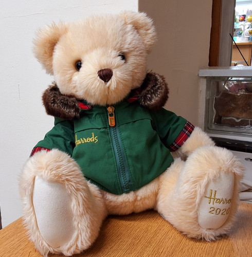 Harrods 2020 Christmas Bear - Nicholas | Harrodsteddybears