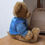 Thumbnail: Harrods 2007 Christmas Teddy Bear with his blue jumper