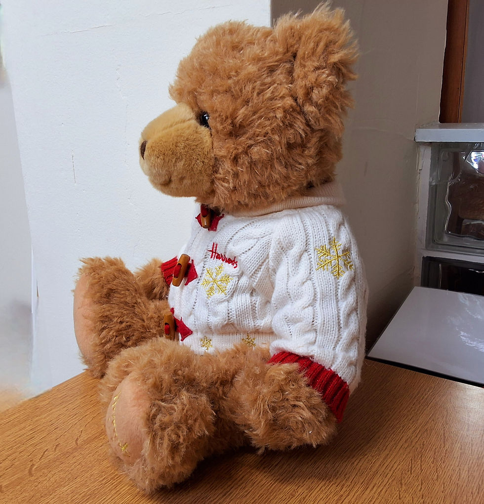 Thumbnail: 2016 Harrods Christmas Bear - Hugh