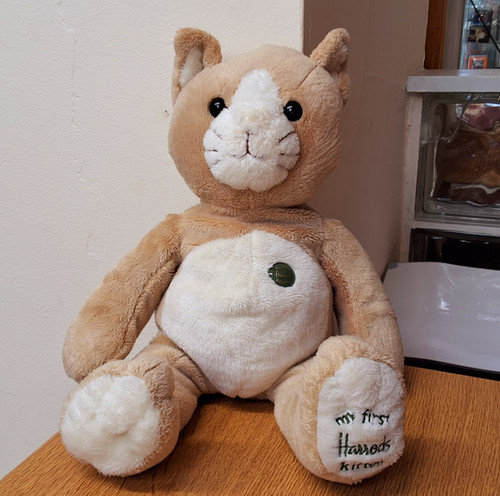 ハロッズ　ぬいぐるみ　my first kitten harrods Harrods My First Harrods Kitten | Harrodsteddybears