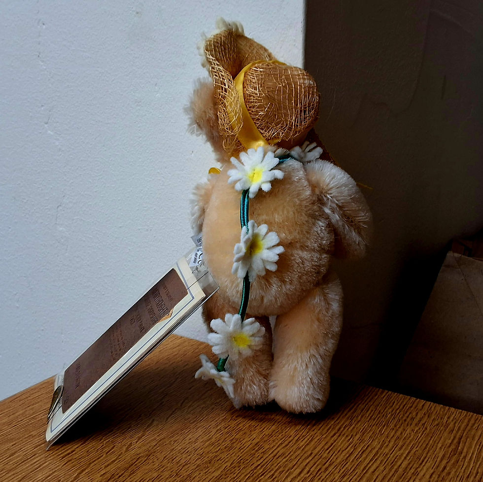 Thumbnail: Merrythought Spring Easter Parade Bear with Passport and Tags