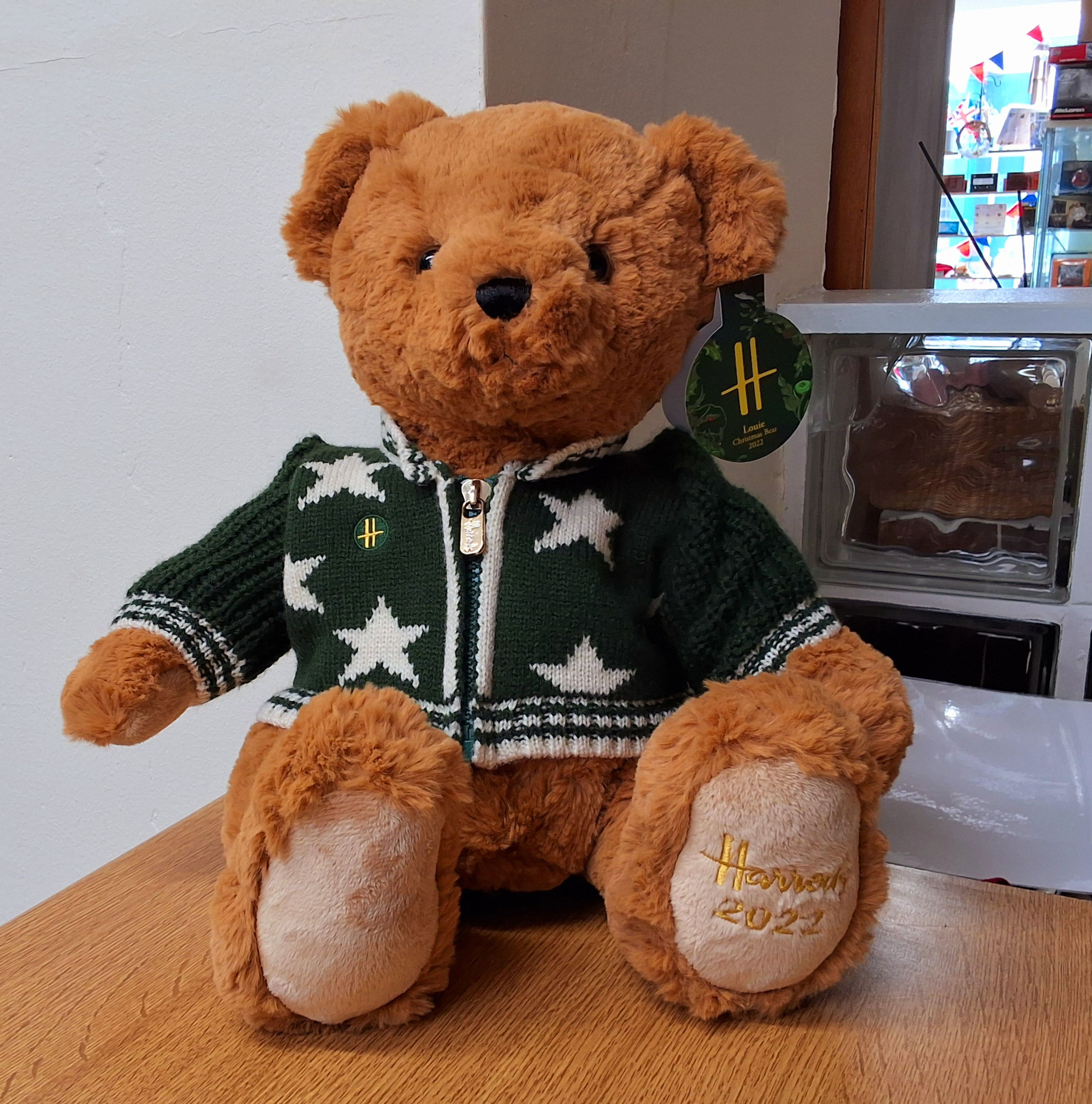 Harrods 2022 Christmas Bear - Louie