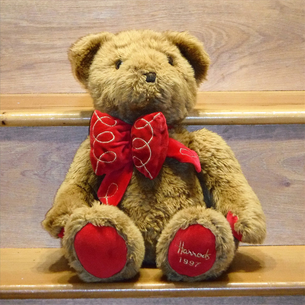 Thumbnail: 1997 Harrods Christmas Bear - HENRY