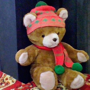 Thumbnail: Harrods 1987 Christmas Bear - ALFIE 