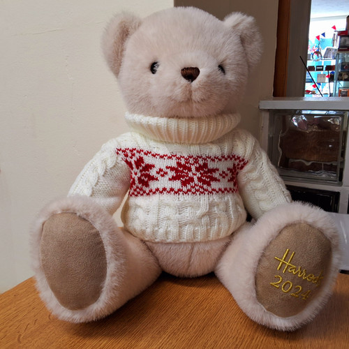 Harrods 2024 Christmas Bear - Noah | Harrodsteddybears