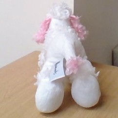 Thumbnail: Harrods Pink & White Poodle