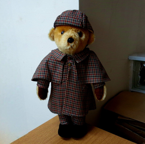 Harrods SHERLOCK HOLMES BEAR 36cm テディベア Harrods SHERLOCK