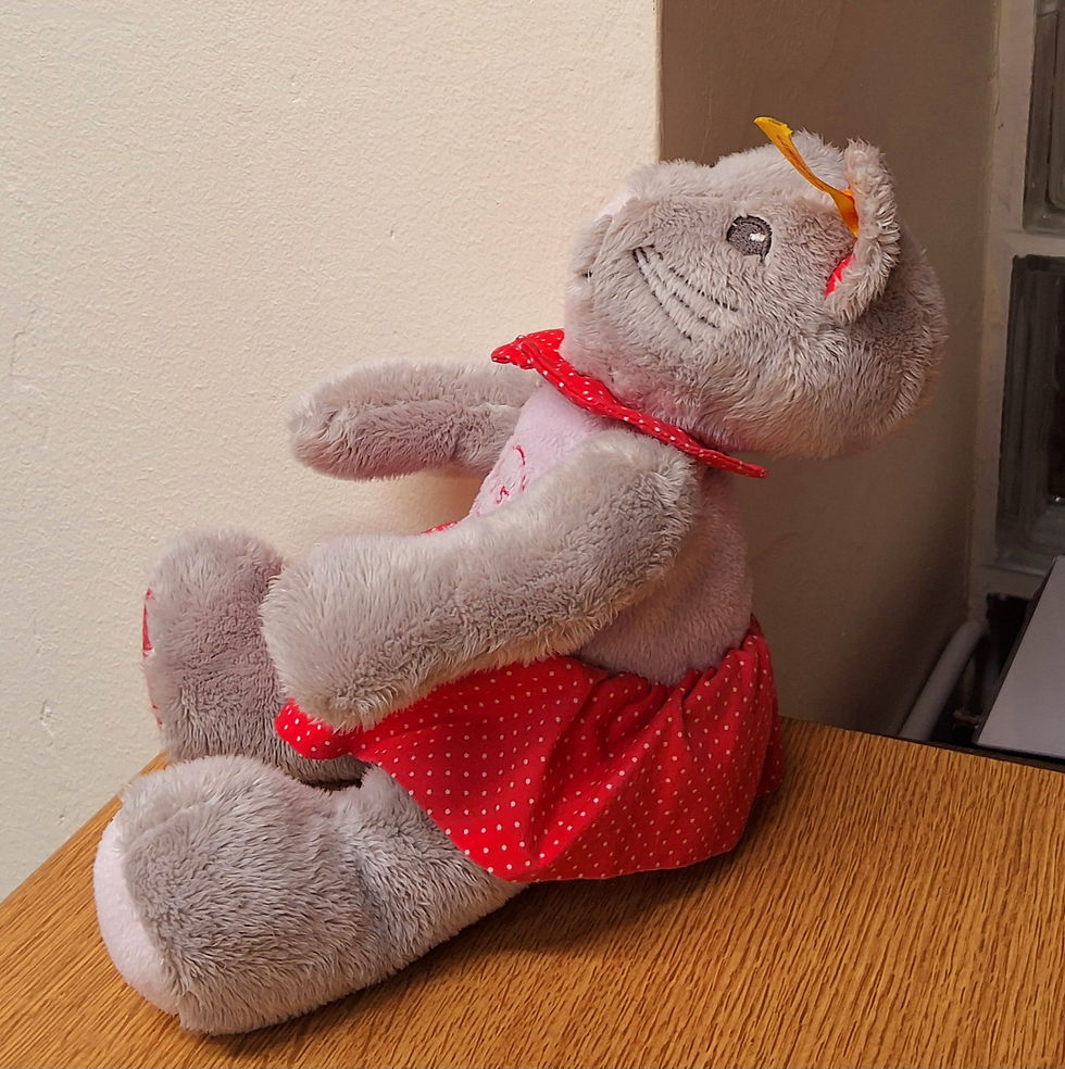 Thumbnail: Steiff My First Kitty with rustling foil - 241031