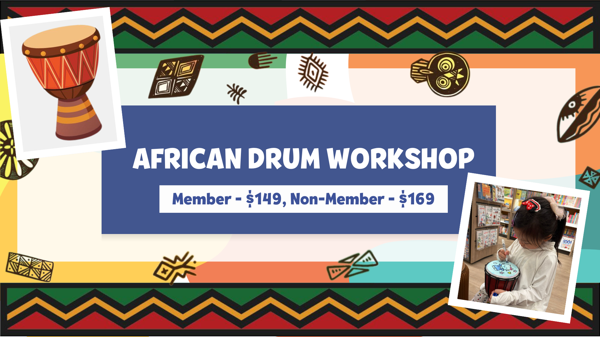 🥁 African Drum Workshop 非洲鼓工作坊