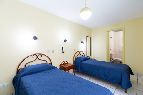 Quarto Duplo do Daher Center Hotel