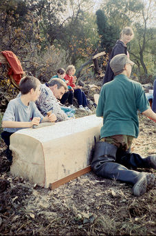 Berwick Woods Project Community Log Carving Workshop 02.jpg