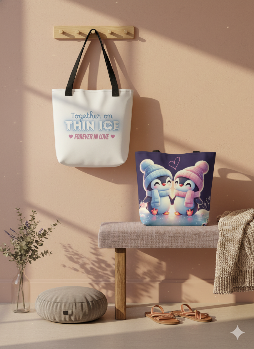 Tote bag - Together on Thin Ice