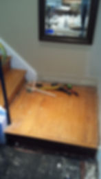 Stair Landing - Before