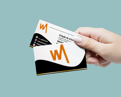 Cartão de visita WA Design