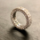 Thumbnail: Estate 18K Diamond On All Sides Wide Eternity Band 5.50cttw Size 6