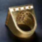 Thumbnail: La Nouvelle Bague 18K Diamond Pink Sapphire Enamel Spike Ring