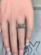 Thumbnail: Estate Platinum Wide Baguette Diamond Cocktail Band Ring 2.60ctw G Vs Sz 6.75