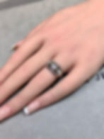 Thumbnail: Estate Platinum Wide Baguette Diamond Cocktail Band Ring 2.60ctw G Vs Sz 6.75