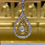 Thumbnail: Estate 18K Two Tone Fancy Yellow Diamond Pear Shape Drop Dangle Earrings