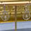 Thumbnail: Estate 18K Two Tone Fancy Yellow Diamond Pear Shape Drop Dangle Earrings