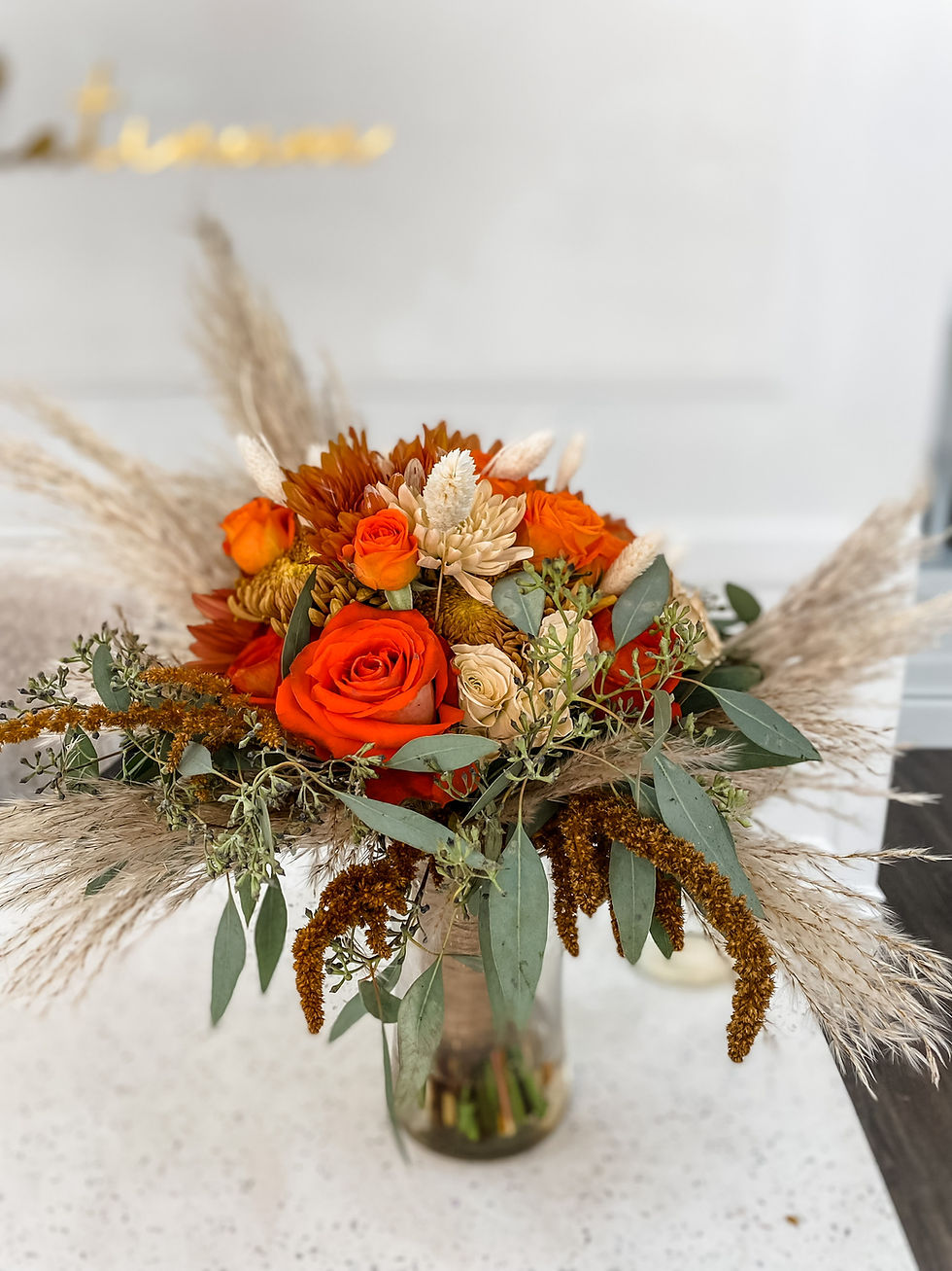 Boho centerpiece