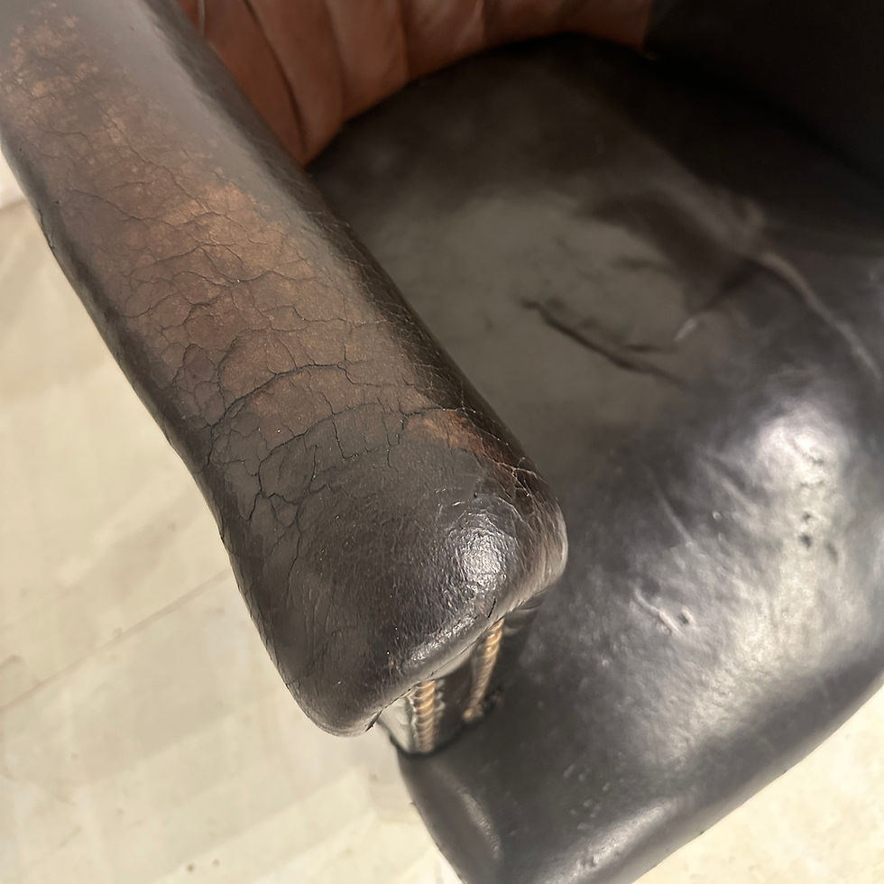 Thumbnail: 19th Century Barrel Captains Swivel Chair