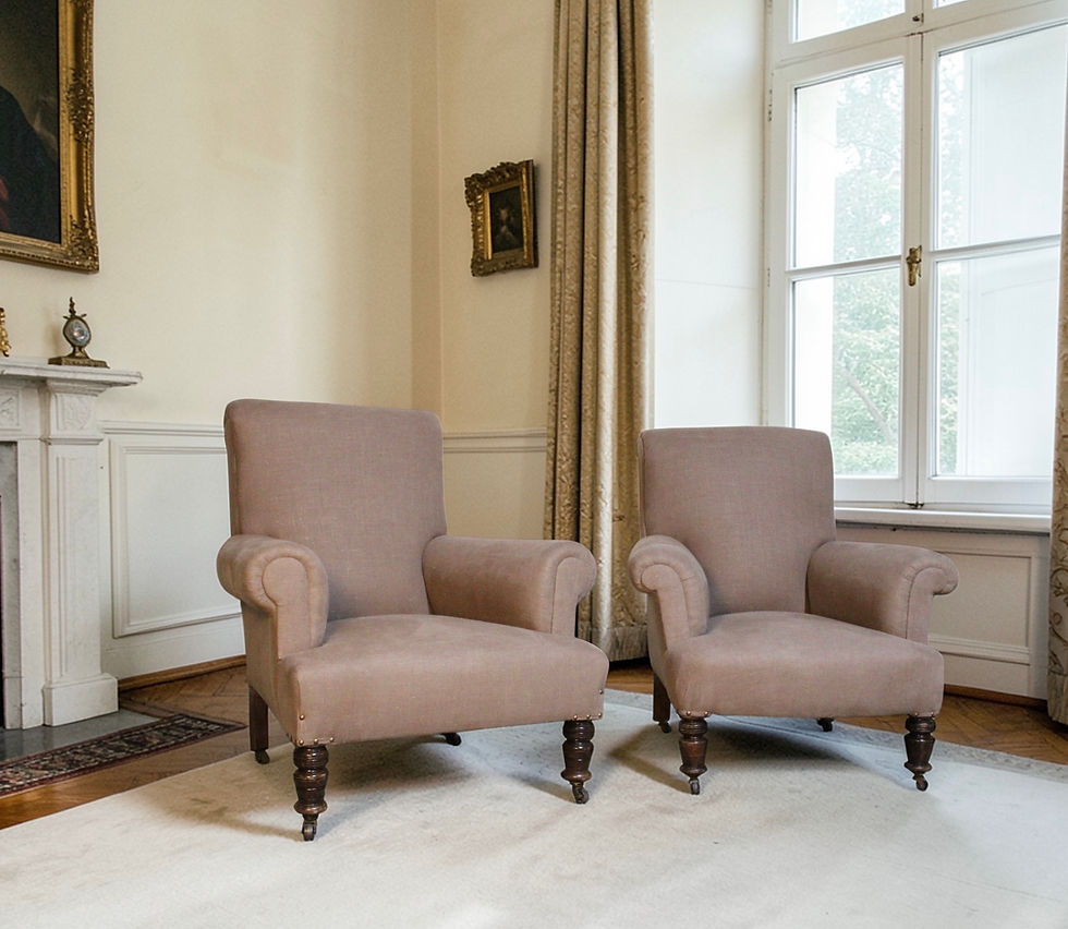 Thumbnail: Pair of 19th Century Armchairs