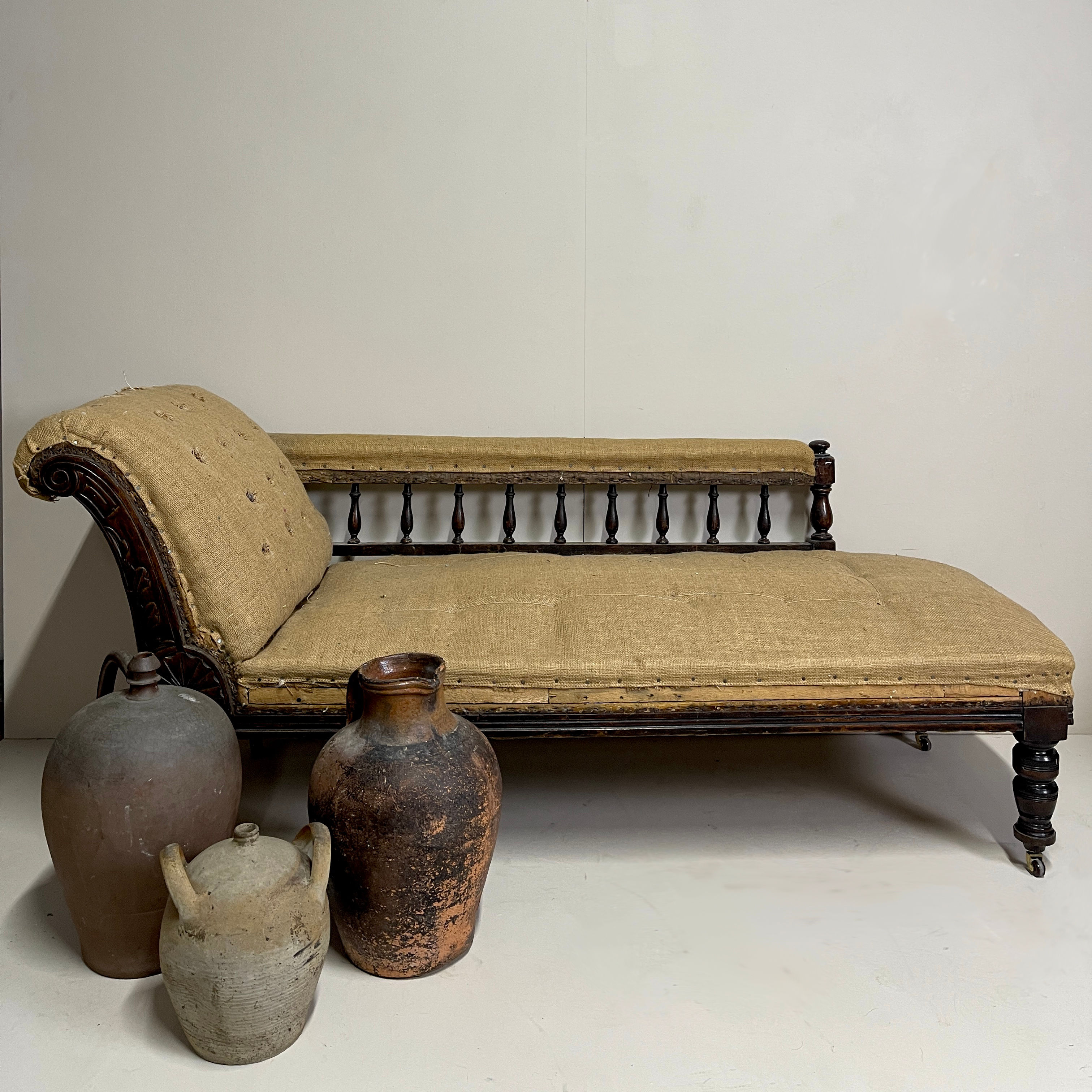 19th Century Chaise Lounge