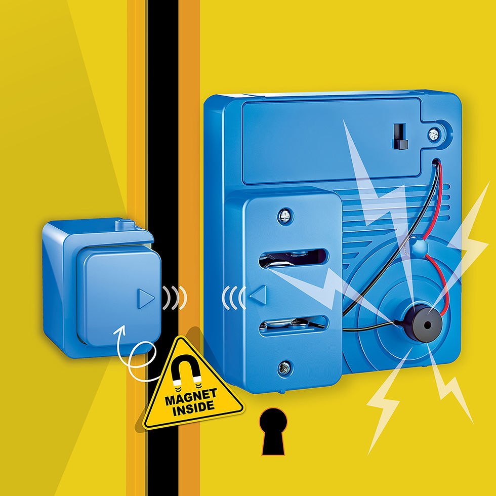 4M KidzLabs Magnetic Intruder Alarm