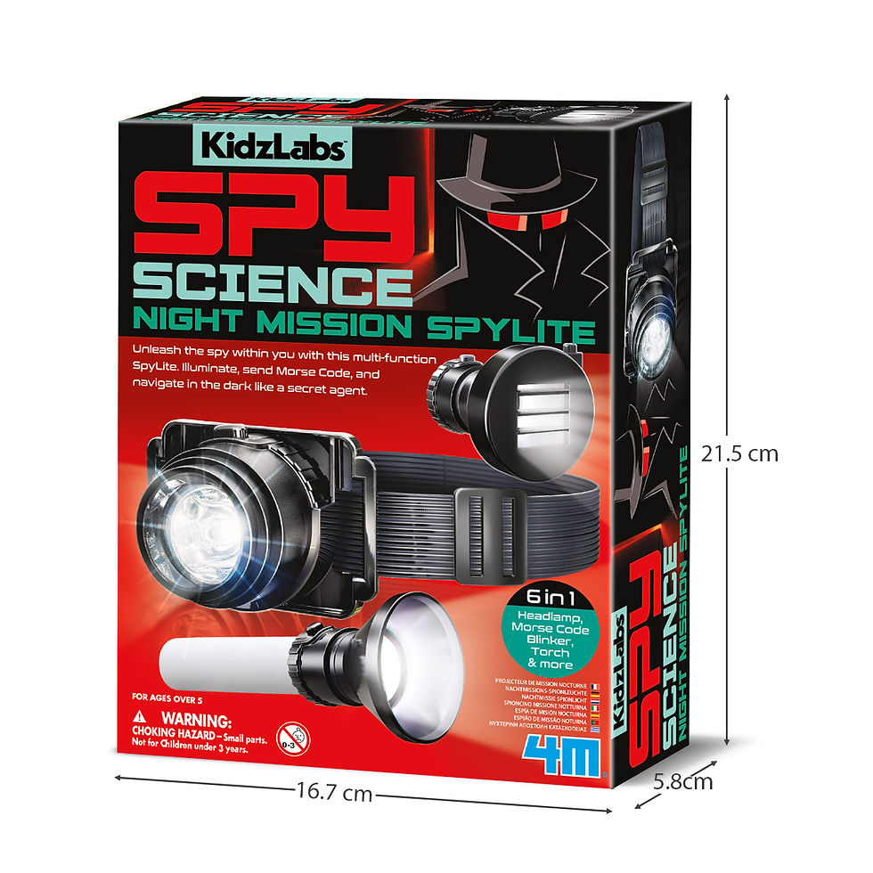 Thumbnail: 4M KidzLabs Spy Science Night Mission Spylite | STEM Science Kit NZ – Nivy STEM