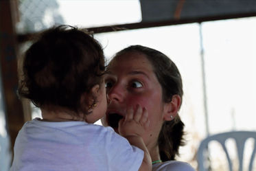 Author of post and a child becoming friends