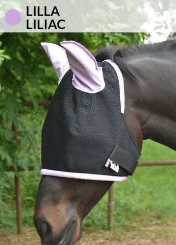 Maschera Anti-Mosche Per Cavalli Con Paraorecchie - Protezione UV, Elastica E Traspirante - Foto 11